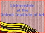 Lichtenstein paints...